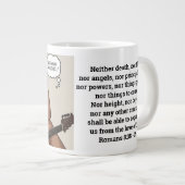 私は愛されているルビー ジャンボコーヒーマグカップ (正面右)