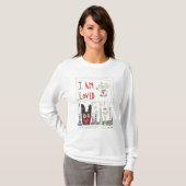 私は愛されます Tシャツ (正面フル)