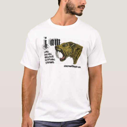 私は愛されます Tシャツ (正面)