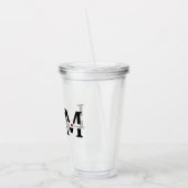 私は愛され、選ばれ、価値があり、勝利し、十分である アクリルタンブラー (左)