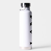 私は愛され、選ばれ、価値があり、勝利し、十分である ウォーターボトル (右面)