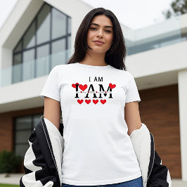 私は愛され、選ばれ、価値があり、勝利し、十分である Tシャツ