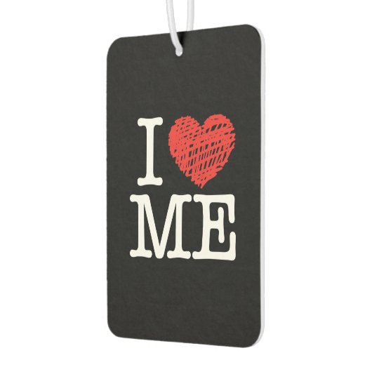 私は愛している カーエアーフレッシュナー (左)