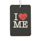 私は愛している カーエアーフレッシュナー (裏面)