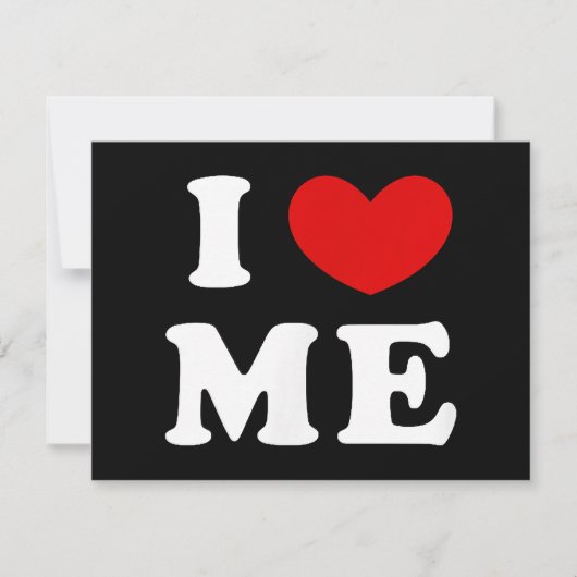 私は愛している サンキューカード (正面)