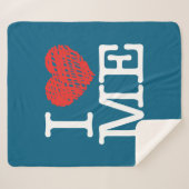 私は愛している シェルパブランケット (正面(横))