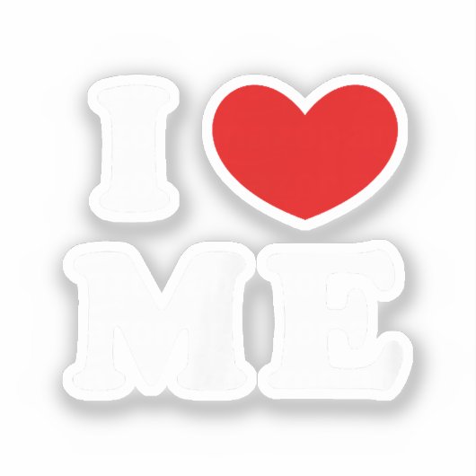 私は愛している シール (正面)