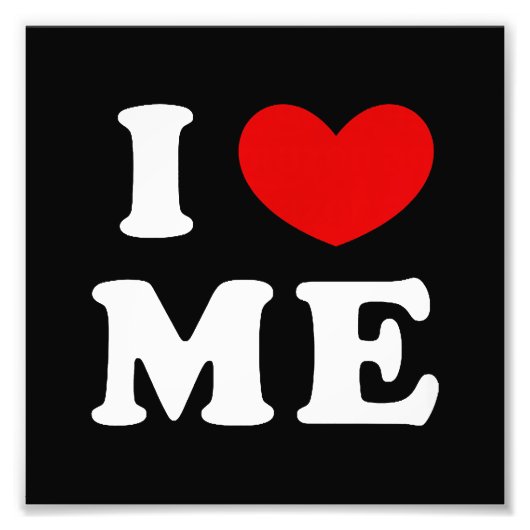 私は愛している フォトプリント            (正面)