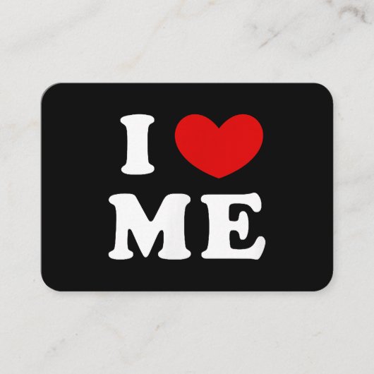 私は愛している 名刺 (正面)