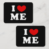 私は愛している 名刺 (正面/裏面)