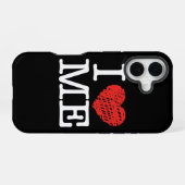 私は愛している iPhone 16ケース (裏面横)