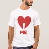 私は愛している Tシャツ (正面)