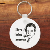 私は愛してい素晴らしる キーホルダー (正面)