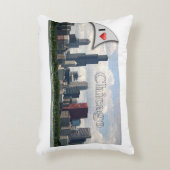 私は愛しますシカゴ(枕)を アクセントクッション (正面(垂直))