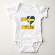 私は愛しますスウェーデン(ぎざぎざÄlskar Sverige)を