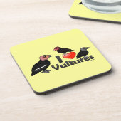 私は愛しますハゲタカ(北アメリカ)を コースター (左側)