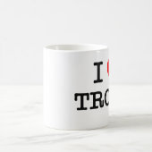 私は愛しますマス(食糧)を コーヒーマグカップ (中央)