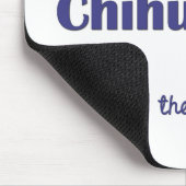 私は愛します私のチワワ(多数犬)を マウスパッド (コーナー)