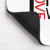 私は愛します私の妻(赤灯特派員)を マウスパッド (コーナー)