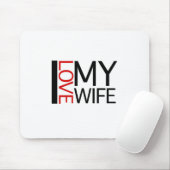 私は愛します私の妻(赤灯特派員)を マウスパッド (マウス)