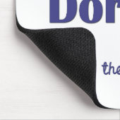 私は愛します私のDorkies (多数犬)を マウスパッド (コーナー)