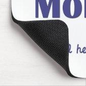 私は愛します私のMorkie (オス犬)を マウスパッド (コーナー)