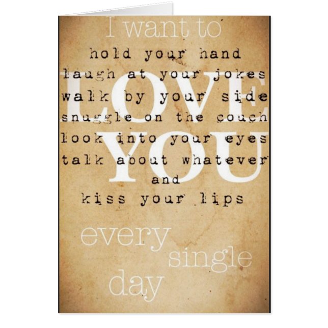 私は愛します (正面)