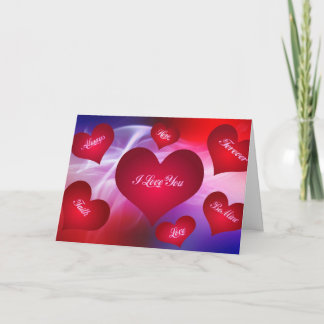 私は愛します カード