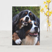 私は愛します カード (黄色い花)