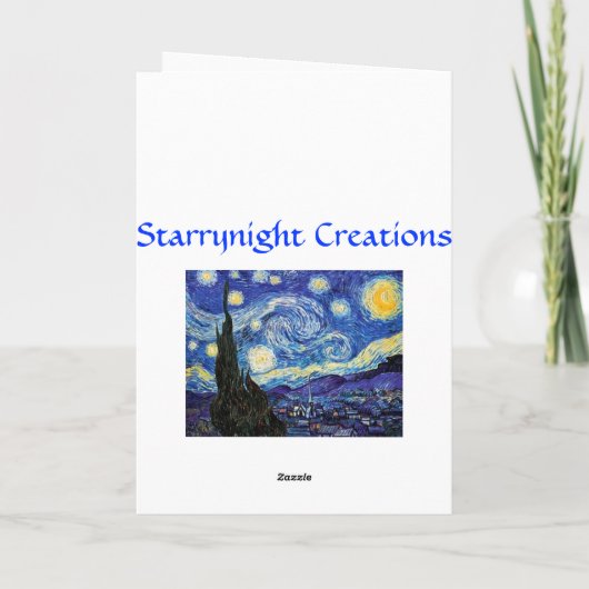 私は愛します カード (裏面)