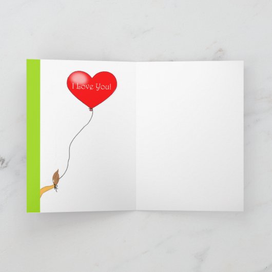 私は愛します! カード (内部)