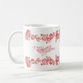 私は愛します コーヒーマグカップ (左)