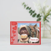 私は愛します ポストカード (スタンド正面)