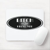 私は愛します マウスパッド (マウス)