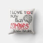 私は愛します[枕] クッション (裏面)