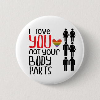 私は愛します 缶バッジ