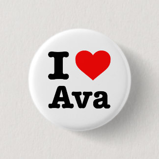 "私は愛しますAVA "を 缶バッジ