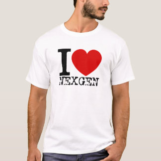 私は愛しますNexGen (黒)を Tシャツ