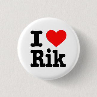 "私は愛しますRIK "を 缶バッジ