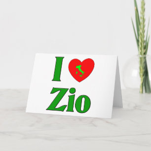 私は愛しますZio (イタリアンな叔父さん)を シーズンカード