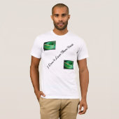 私は愛しませんそれらを"ホース" Tシャツ (正面フル)