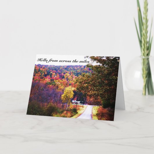 私は愛し恋しく思てあなたのカード カード (正面)