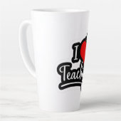 私は愛し教えている カフェラテマグ (左アングル)