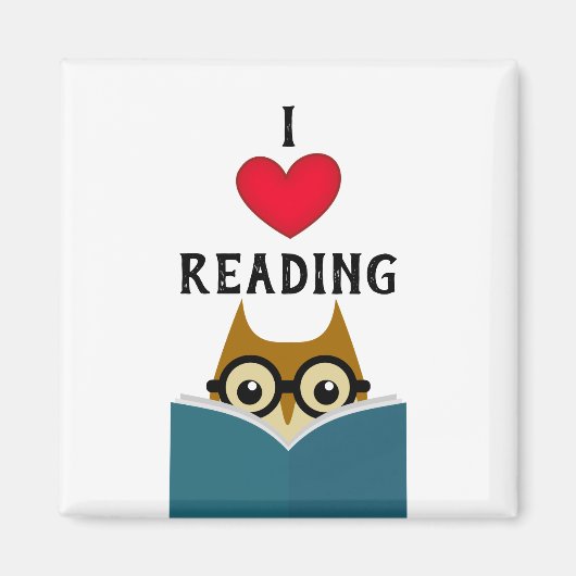 私は愛し読ている マグネット (正面)