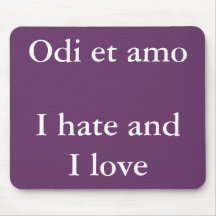 私は愛し、私は憎む – カトルス引用文