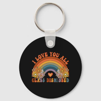 私は愛するすべてのCl解雇先生Groovy Rainbow キーホルダー