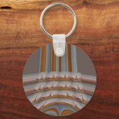 私は愛するエッフェルタワーパリラブブルースカイコロ キーホルダー (正面)