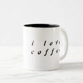 私は愛するコーヒー ツートーンマグカップ (正面右)