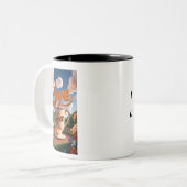 私は愛するコーヒー ツートーンマグカップ (正面左)