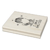 私は愛するシェットランド・ シープドッグ(sable 2)シェトランドシェプドッグズカワイイ ラバースタンプ (スタンプ)